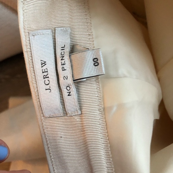 J. Crew No. 2 Pencil Skirt in Ivory - Picture 4 of 8